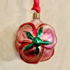 Vintage Glass Xmas Ornaments - Flowers