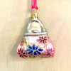 Vintage Glass Xmas Ornaments - Handbag