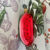 Vintage Glass Xmas Ornaments - Fruit+Veg