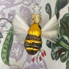 Vintage Glass Xmas Ornaments - Bee